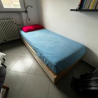 Letto Ikea con casettiera