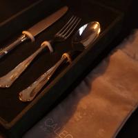 Elegante Set 3 Posate in Argento 800 - Calegaro