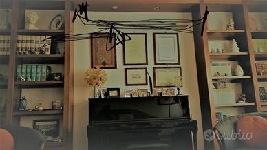 Mensola Libreria con due faretti