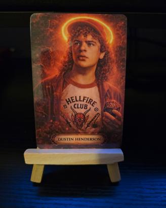 Santino artistico Stranger Things Dustin Handerson