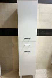 Mobile Bianco con maniglie cromate