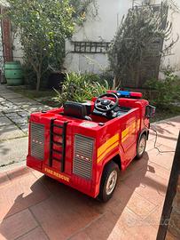 Auto vigili del fuoco elettrica bambini