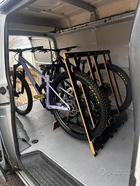 portabici per interno furgone