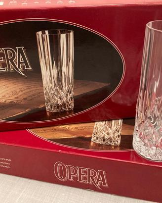 SET BICCHIERI CRISTALLO RCR