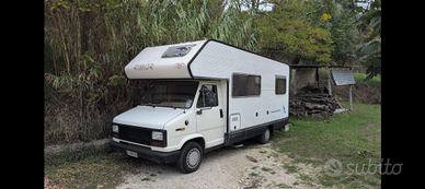Camper 6 posti Mansardato Rimor Fiat Ducato 2.5d