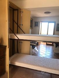 Letto a castello a scomparsa 
