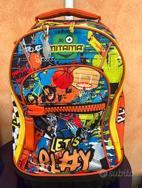 Zaino con trolley scuola