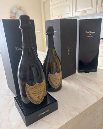 Bottiglie dom perignon 2002 e 2003