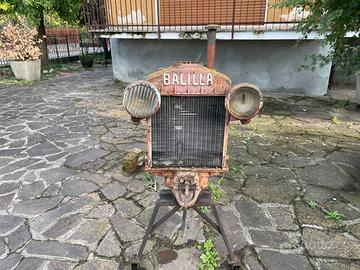 scocca motore di un  Fiat Balilla