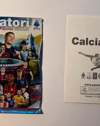 Lotto 1500 figurine Calciatori 2025-26 maneggiate