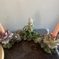 Candelabro in ceramica