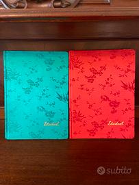 Coppia 2 Quaderni copertina seta Cina
