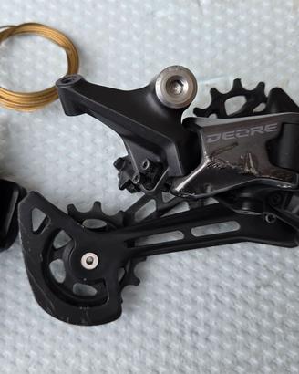 Shimano Deragliatore DEORE 12 speed leva cambio