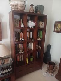 Libreria Banak in legno massello