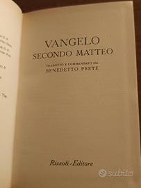 il vangelo secondo matteo Rizzoli 