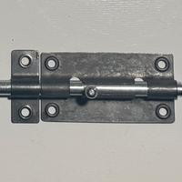 Chiavistello in acciaio zincato 10 cm x 4 cm