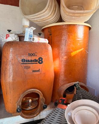 BOTTI PER VINO IN VETRO RESINA