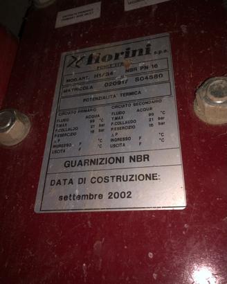 Scambiatore di calore Fiorini H1/34