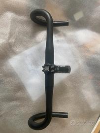 Piega bici da corsa Cannondale + pipa Ritchey
