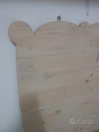 pannello in legno da cucina vintage