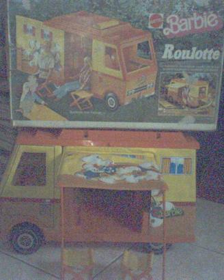 Barbie camper, casa, nave, mobili