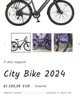 Bicicletta elettrica Viola Bike