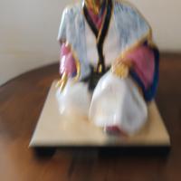 samurai in porcellana di Edoardo tasca 