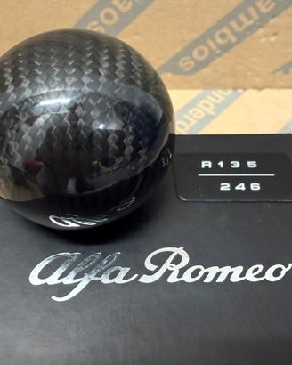 Pomello Carbonio Originale Alfa Romeo Giulietta