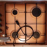 Gas piano cottura color terracotta GLEM 4 fuochi