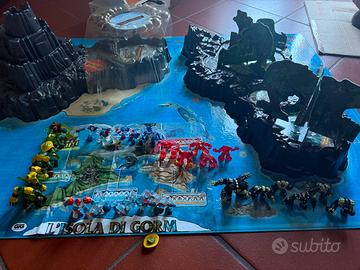 Gormiti serie Atomic 4 popoli collezione