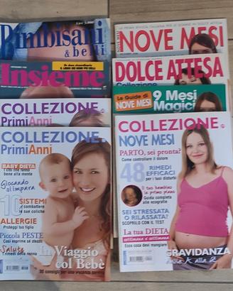 Riviste varie maternità 