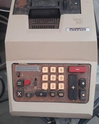 Calcolatrice meccanica Olivetti Multisumma 20