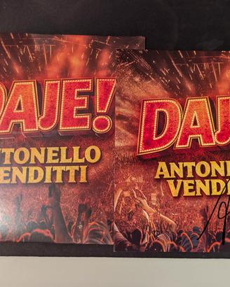 Antonello Venditti vinile numerato autografato 