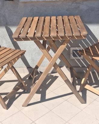 Set tavolo più sedie
