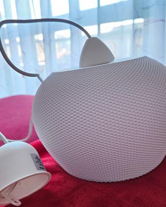 Lampadario 3D  disegno geometrico senza lampadina 