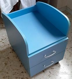 Cassettiera x scrivania 2 cassetti