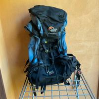Zaino uomo marca Lowe alpine litri 55+15