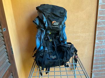 Zaino uomo marca Lowe alpine litri 55+15