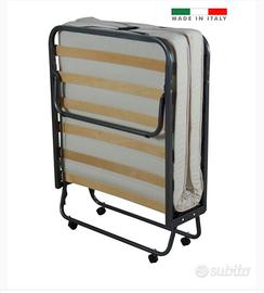 Letto ripiegabile con ruote