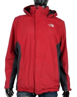 he North Face Giacca Uomo Taglia M Rossa HyVent