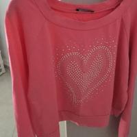 Maglia/crop top maniche lunghe