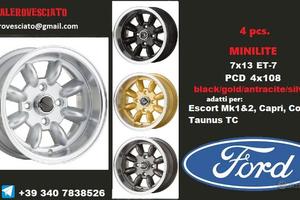 Minilite FORD PEUGEOT CITROEN SAAB 7x13 et-7 4x108