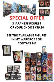 3 figures Giapponesi 99,90