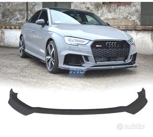 SPOILER LIP AUDI A3 S LINE SEDAN 17-20 LOOK RS3