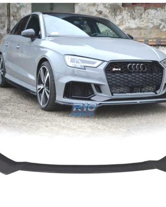 SPOILER LIP AUDI A3 S LINE SEDAN 17-20 LOOK RS3