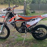 Plastiche + grafiche ktm trophy 2018 excf 250