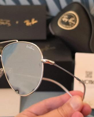 RayBan RB3588 Lenny Kravitz Come Nuovi Originali