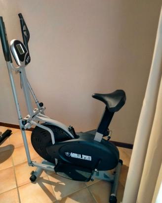 Cyclette Ellittica - con Display LCD