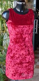 Vestito midi ciniglia Lokita T. U. (M/L) rosso