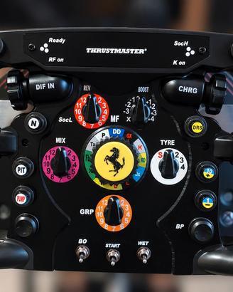 VOLANTE F1 FERRARI,  THRUSTMASTER SIMULATORE
